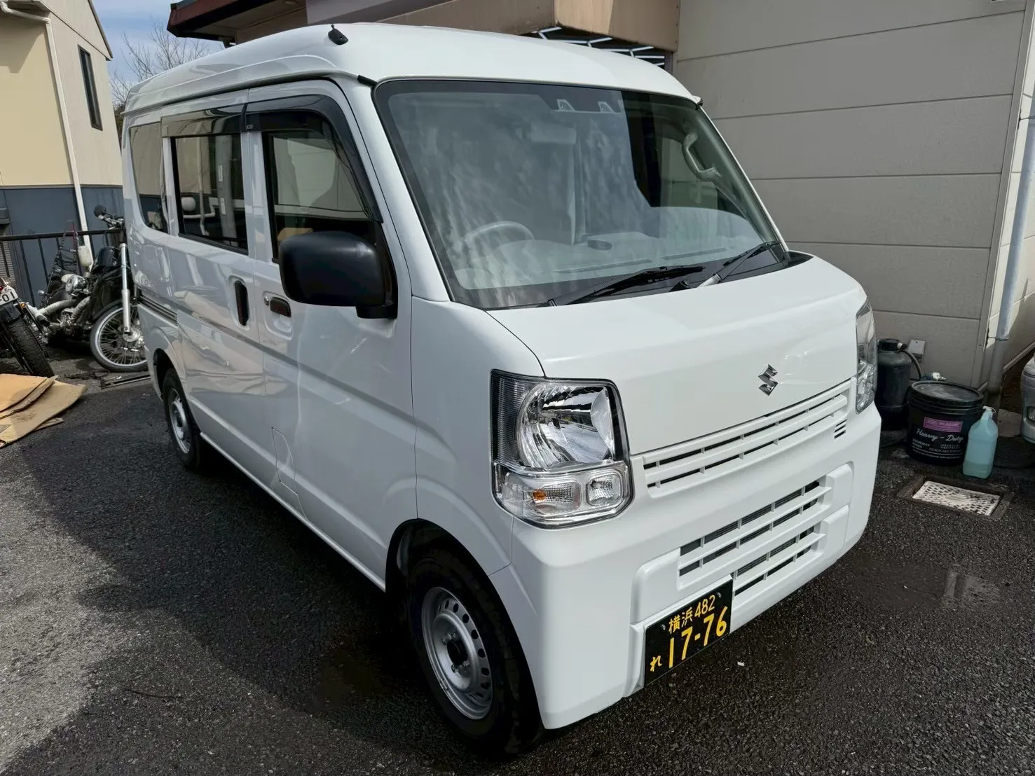 納車前の車両